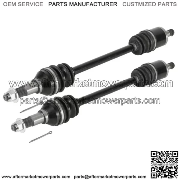 Front Right And Left CV Joint Axles for Can-Am Commander 1000 4X4 2011-2012