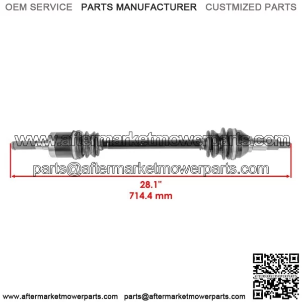 Front Right And Left CV Joint Axles for Can-Am Commander 1000 4X4 2011-2012 - Image 4