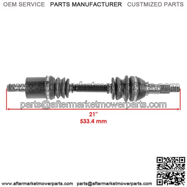 Front Left Complete CV Joint Axle for Canam 705401115, 705401943 - Image 2