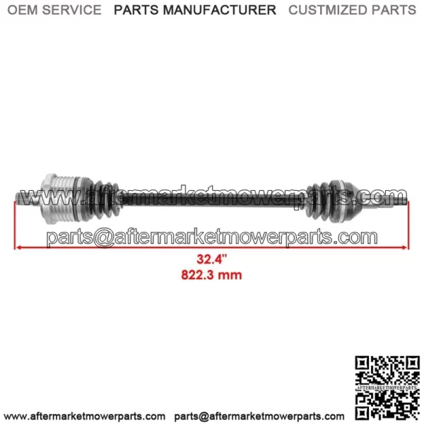 Rear Right And Left CV Joint Axles for Can-Am Maverick Max 1000R 4X4 2014 2015 - Image 2