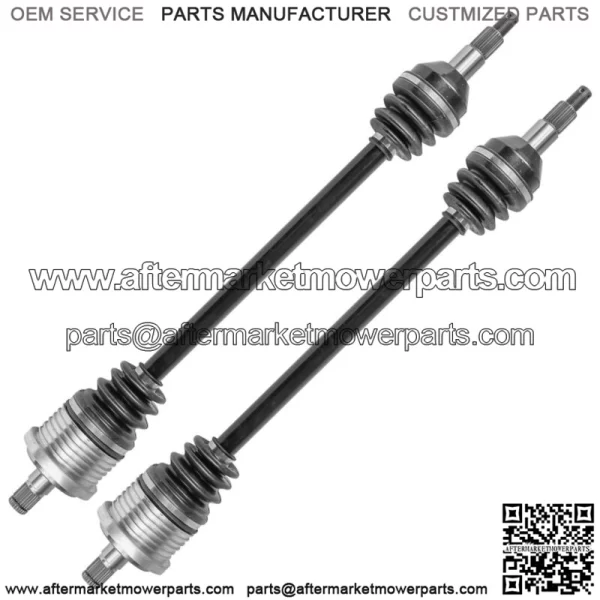 Rear Right And Left CV Joint Axles for Can-Am Maverick Max 1000R 4X4 2014 2015 - Image 5