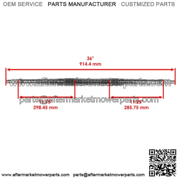Rear Wheel Axle Shaft For Can-Am DS650/DS650 Baja 2000-2003 705500327 - Image 2