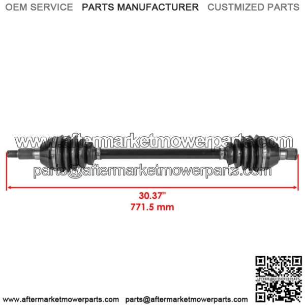 705502154 Rear CV Joint Axles For Can-Am Maverick X3 Left And Right - Image 2