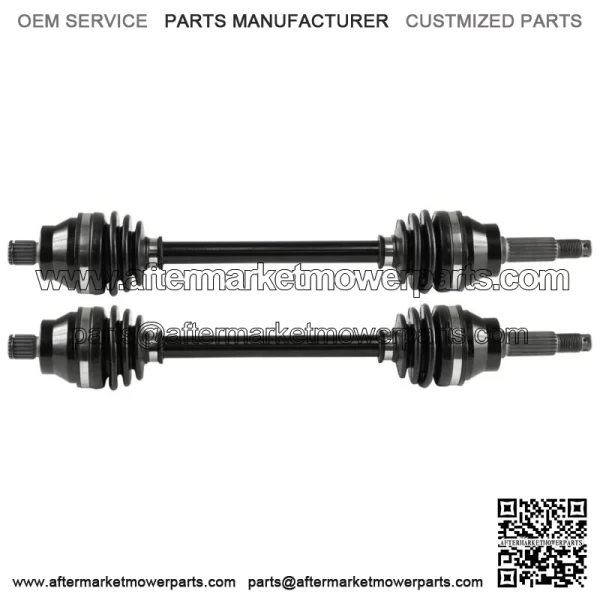 Rear Right And Left CV Joint Axles for Polaris Hawkeye 300 2X4 4X4 2006-2011 (For: Polaris) - Image 5