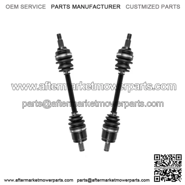 Rear CV Axle Shaft Pair 2 for Honda TRX420FA6 FourTrax Rancher 4x4 Auto DCT IRS (For: Honda)