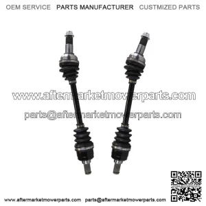Rear CV Axle Shafts Pair 2 for 2007-2012 2013 Yamaha YFM700 Grizzly FI 4x4 Auto (For: Yamaha)