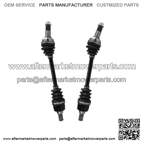 Rear CV Axle Shafts Pair 2 for 2007-2012 2013 Yamaha YFM700 Grizzly FI 4x4 Auto (For: Yamaha)