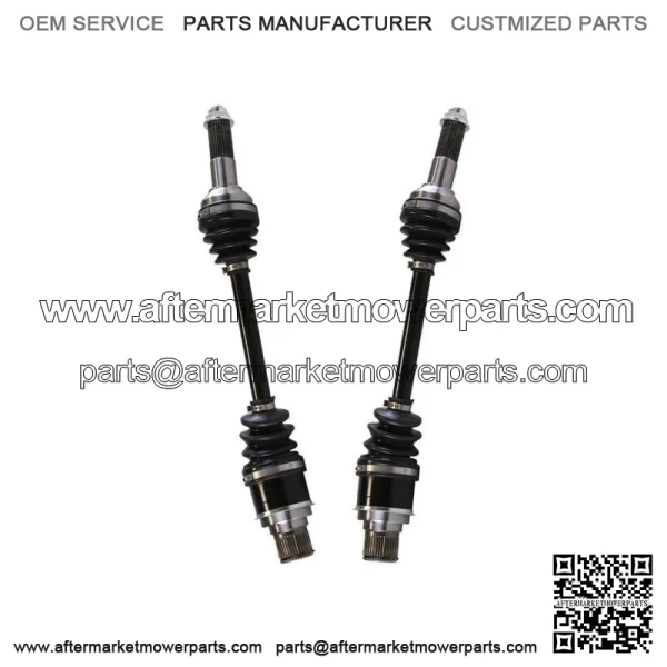 Rear CV Axle Shafts Pair 2 for 2007-2010 2011 Yamaha YFM350 Grizzly IRS 4x4 Auto (For: Yamaha)