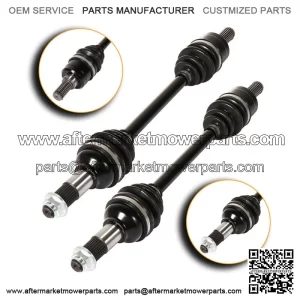 Pair For Yamaha Grizzly 700 2007-2013 Grizzly 550 CV Axle Shaft Rear Left Right (For: Yamaha)