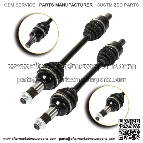 Pair For Yamaha Grizzly 700 2007-2013 Grizzly 550 CV Axle Shaft Rear Left Right (For: Yamaha)