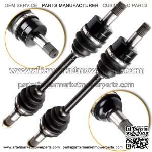 Front Left Right For Yamaha Grizzly 550 700 Kodiak 2007-2013 Pair CV Axle Shafts (For: Yamaha)