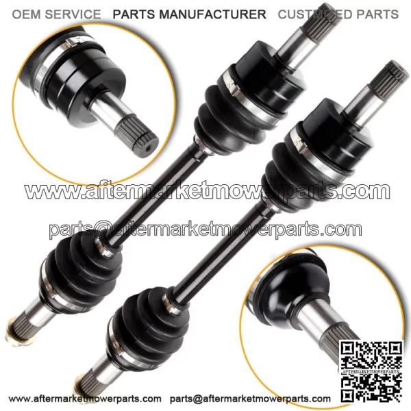 Front Left Right For Yamaha Grizzly 550 700 Kodiak 2007-2013 Pair CV Axle Shafts (For: Yamaha)