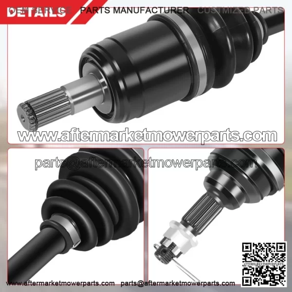 CV Axle Shafts Front Left Right Fits Honda Foreman 450 TRX450 1998 1999 - 2004 (For: Honda) - Image 2