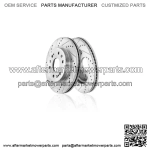 Front Drilled Brake Rotors for Chevy GMC Silverado Sierra Suburban 1500 Tahoe (For: More than one vehicle)