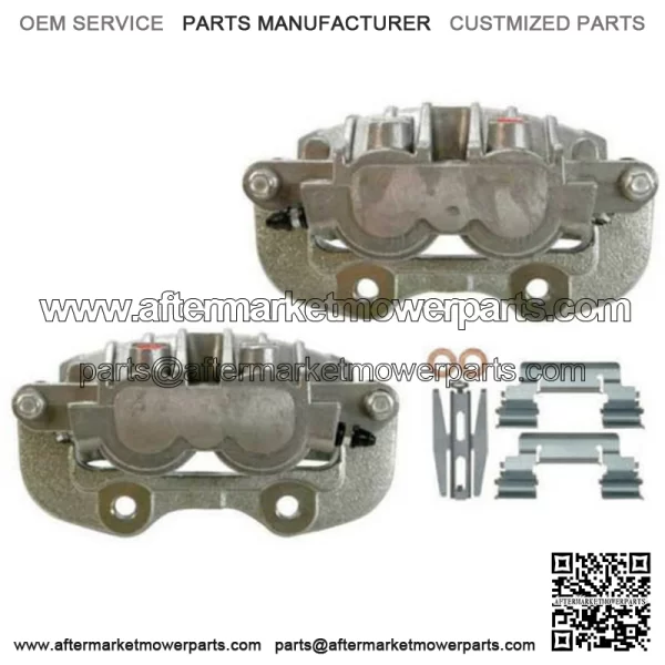 Rear Brake Caliper Set 2 Piston For 00-07 Chevy GMC Cadillac Truck Full Size SUV (For: More than one vehicle)