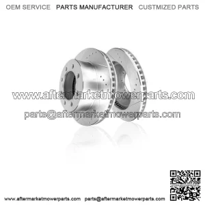 Front Drilled Disc Brake Rotors for GMC Chevrolet Sierra Silverado 2500 3500 HD (For: More than one vehicle)
