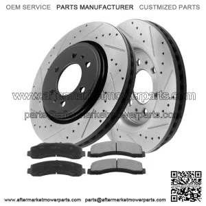 Front Brake Rotors Brakes Pads for Ford F150 Expedition Lincoln Navigator (For: Ford F-150)