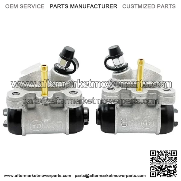 Front Left Right Brake Wheel Cylinders for Honda FourTrax 300 2x4 TRX300 1988-92 For: Honda