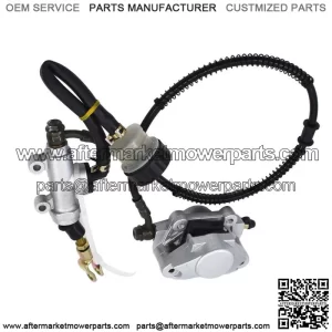 Hydraulic Rear Disc Brake Caliper System + Pads 150cc 250cc Quad Dirt Bike ATV