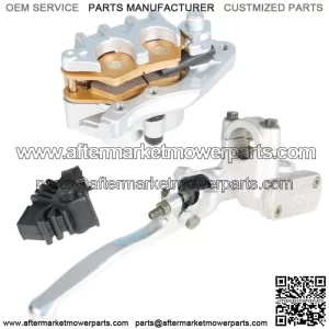 Front Master Cylinder Lever + Brake Caliper Pad for HONDA XR250R 400R 600R 650LR