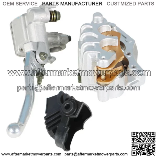 Front Master Cylinder Lever + Brake Caliper Pad for HONDA XR250R 400R 600R 650LR - Image 2