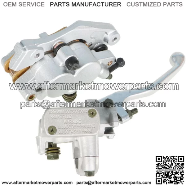 Front Master Cylinder Lever + Brake Caliper Pad for HONDA XR250R 400R 600R 650LR - Image 4