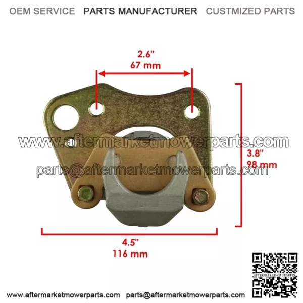 Front Left Brake Caliper For Polaris 1912119 - Image 3