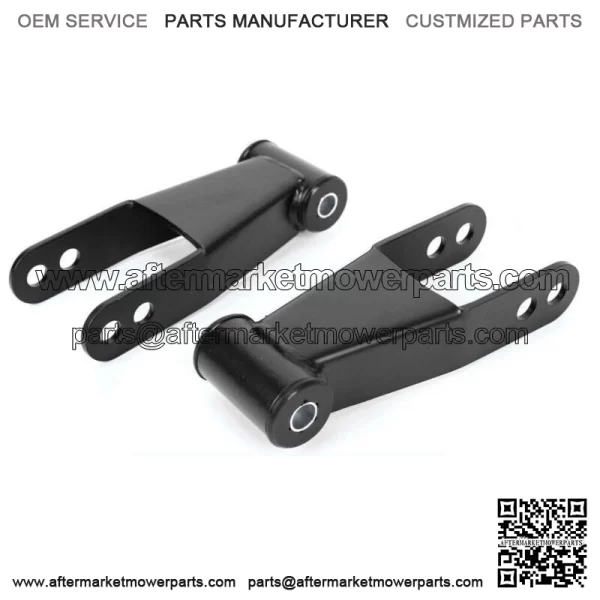 2" Rear Drop Shackles Kit for Chevy Silverado GMC Sierra 1500 C1500 1988-2018 07 (For: More than one vehicle)
