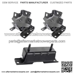 Motor & Trans Mount 3PCS Set for 99-07 Chevy Silverado 1500 4.8L/ 5.3L/ 6.0L 4WD (For: Chevrolet Silverado 1500)