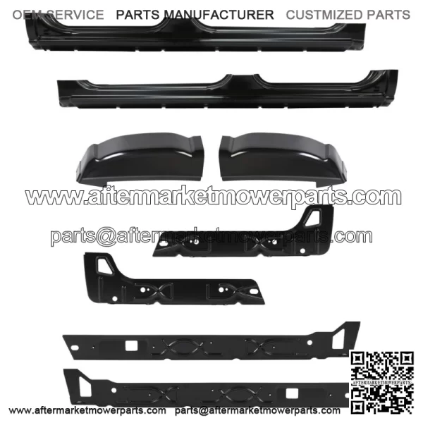 For 99-07 Silverado Sierra 1500 Crew Cab Outer& Inner Rocker Panels& Cab Corners (For: More than one vehicle)