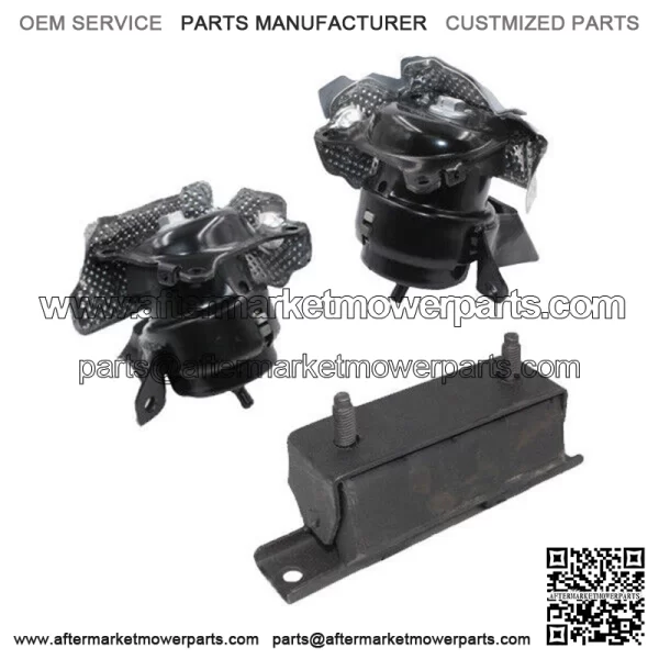 Motor & Trans Mount 3PCS Fit Chevy Silverado 1500 4WD/ GMC Sierra 1500 5.3L 4WD (For: Chevrolet Silverado 1500)