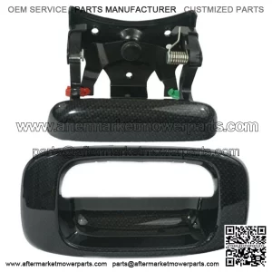 Tailgate Handle Bezel Carbon Fiber Look for 1999-2006 Chevy Silverado GMC Sierra (For: More than one vehicle)
