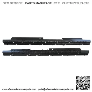 Lh Rh 2007-2013 Chevy Gmc Pickup Slip on Rocker Panels 4 dr Crew Cab (For: More than one vehicle)