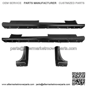 Rocker panel and Cab corner Kit for 14-18 Chevrolet Pickup Silverado Double Cab (For: More than one vehicle)