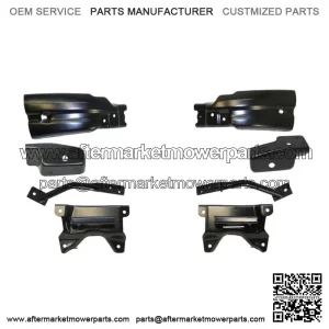 Front Bumper Impact Mounting Brace Brackets For 2007-2010 Silverado 2500HD 3500 (For: More than one vehicle)