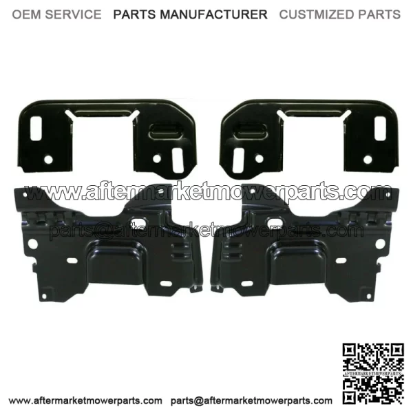 Front Bumper Mounting Brackets Set For 2009-2014 Ford F-150 (For: Ford F-150)