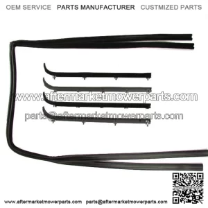 1987 - 1998 Beltline Molding Kit Ford F150 F250 F350 W/Clips Glass Runs