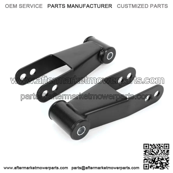 2'' Rear Drop Lowering Shackles Pair For 1988-2018 Chevy Silverado Sierra 1500 (For: More than one vehicle)