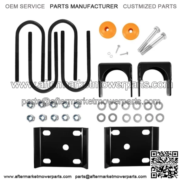 6" Rear Axle Drop Flip Kit Fits FITS Chevy Silverado 1500 C1500 2WD 1988-1998 (For:  Silverado) - Image 2