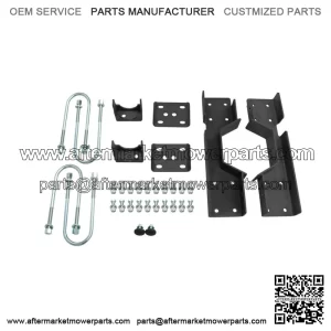 8" Drop Rear Lower Flip & C-Notch Kit For 1988-1998 Chevy Silverado C3500 Steel