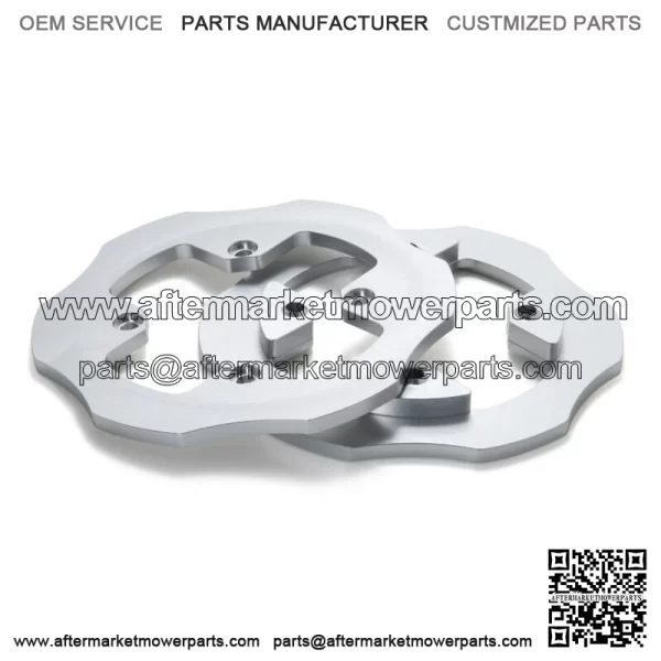 CNC Dual Sprocket Guard Chain Protectors For Honda TRX450ER TRX 450ER 2006-2014 For: Honda - Image 5