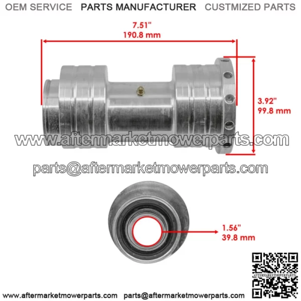 Rear Axle Bearing Carrier Hub for Honda TRX400EX Sportrax 400 2X4 1999-2008 - Image 2