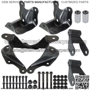 For 1986-1997 Ford Ranger Leaf Spring Shackle & Bracket Kit Set Rear
