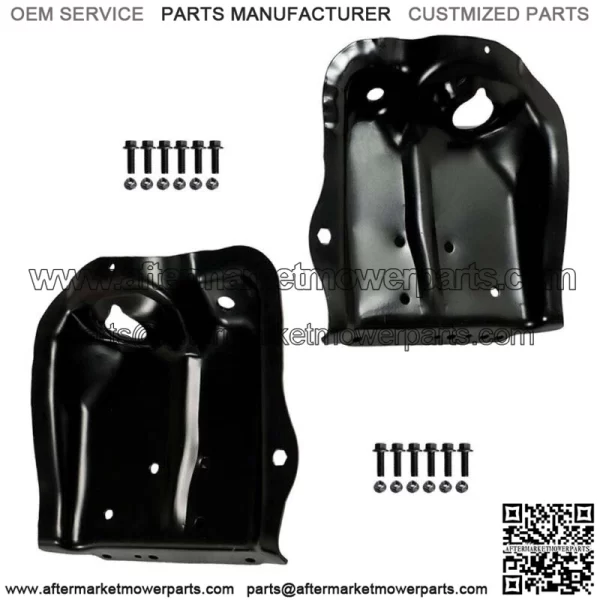 Front Coil Spring Tower Shock Mount Right & Left Set for Ford F150 1980-1996 2PC