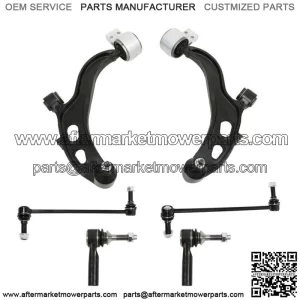 For 2013-2018 Ford Taurus 2013-2016 Lincoln MKS MKT Front Lower Control Arm 6Pcs