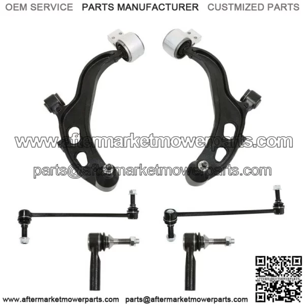 For 2013-2018 Ford Taurus 2013-2016 Lincoln MKS MKT Front Lower Control Arm 6Pcs