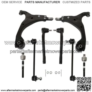 For 2007-2012 Hyundai Elantra 2.0L Front Lower Control Arms+Tierods Sway Bars