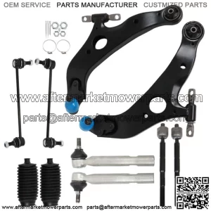 For 2004-2010 Toyota Sienna Front Lower Control Arm Ball Joint Sway Bar 10PCS