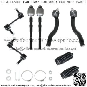 Front Sway Bar Link Tie Rod Kit for 2007-2014 Ford Edge Lincoln MKX 8pc