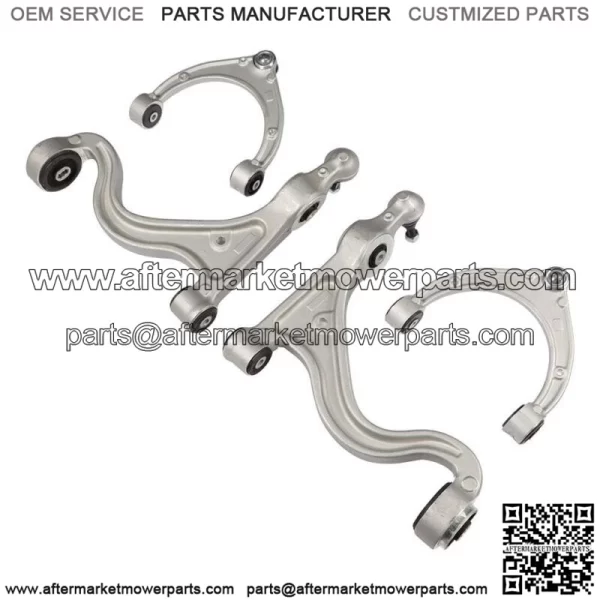Front Upper + Lower Control Arms 4PCS Fit For 2010-2013 Porsche Panamera - Image 3